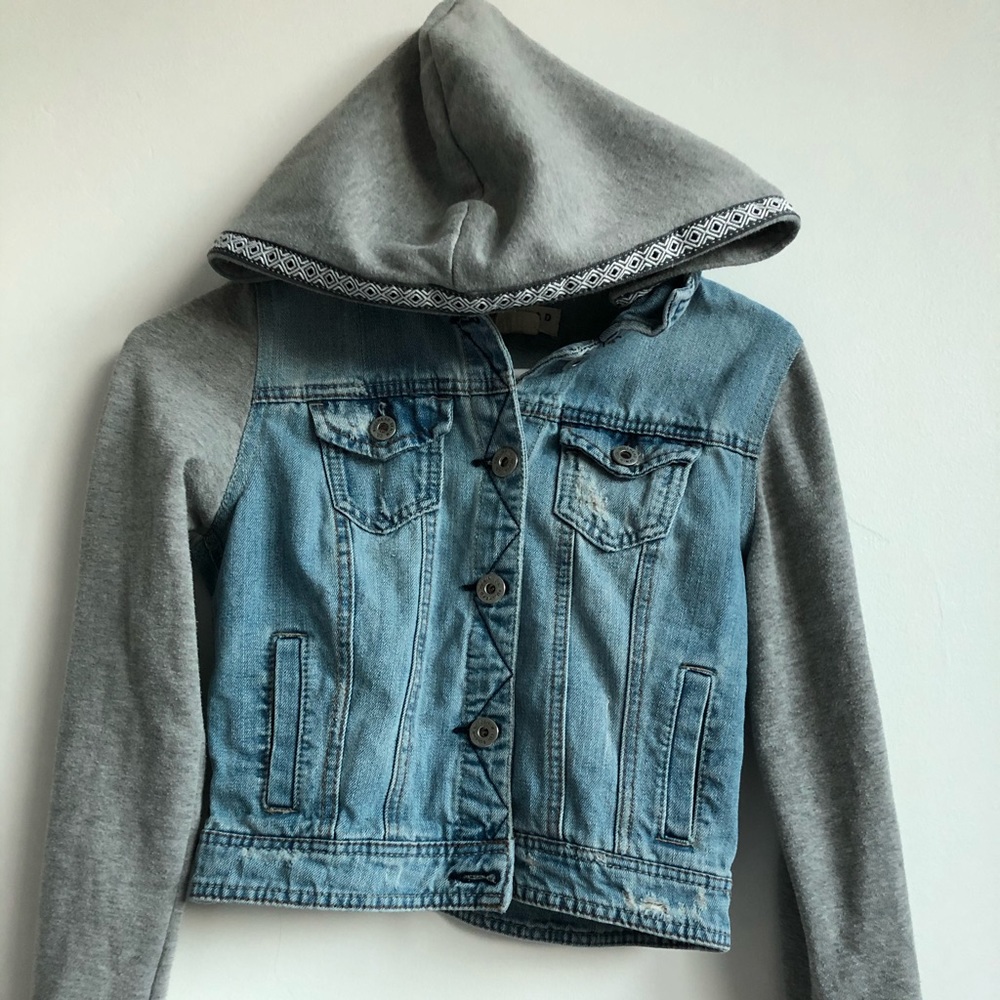 Bullhead Denim/hoodie Jacket